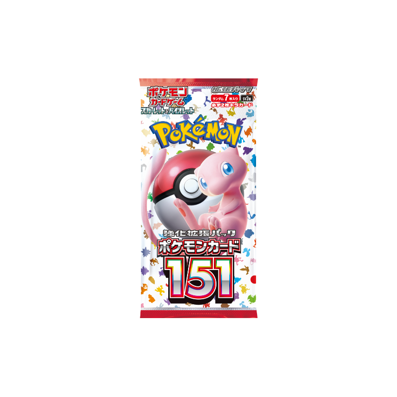 151 Scarlet & Violet Booster Box sv2a Pokémon Card Game