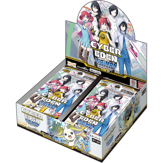 CYBER EDEN Booster Box Digimon Card Game BT-22